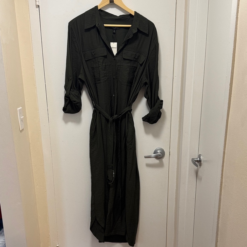 Elegant Shirt Dress